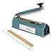 PrimeTrendz Hand Impulse Sealer Heat Seal Machine Poly Sealing With Element Grip and Teflon 12
