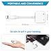 Ambrrhty Headphone Jack Adapter for iPhone X/10 8/8 Plus 7/7 Plus 2 in 1 [Charging and Listening] Earphone Adaptor to 3.5mm Aux Audio Cable Compatible for iOS 10.3 or Later.