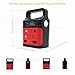 Portable Solar Generator with Solar Panel,Included 3 Sets LED lights,Solar Power Inverter,Electric Generator,Small Basic Portable Generator Kit,Solar Lights for Home & Camping,Power for Solar Fans
