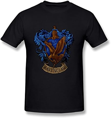 AOLiLiPO Harry Potter Ravenclaw LOGO O-Neck T-shirts For Men