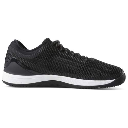 Reebok Men's CROSSFIT Nano 8.0 Flexweave Cross Trainer, Black/White, 10