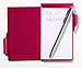 Wellspring Plum Wren Notepad for Note Taking, Pocket Notebook Journal with Pen Holder, Small Notepad for Daily Jotting, Notebook Journal for Work, Mini Notepad for Daily Journal and Lists