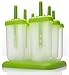Popsicle Molds with BPA Free Silicon Ice Pop Maker for Pudding, Kids, Baby, Infants, Toddlers, Fudge, Organic Food By IceWabanga - Will Not Melt and Leak Even a Bit - 3 Years Warranty