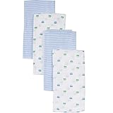 Gerber Prefold Guaze Diaper, Cars, 4 Count