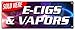 E-cigs & Vapors Sold Here Banner Sign Pipes Flavored Pens Hookah