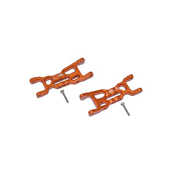 Hrsptudorc Unterer Vorderer Schwenk Arm Aus Metall für LOSI 1/18 -T 2.0 2WD Stadion LKW RC Auto Upgrades Teile, 3