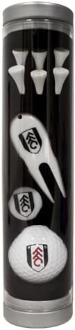 Fulham Fc Golf Gift Tube Official Football Fan Merchandise Golfing Gear Souvenir