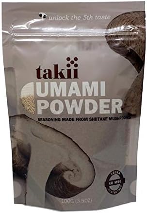 Takii Pure Umami Powder, Magic Shiitake Mushroom Seasoning, Add Instant Flavor and Depth to All Your Favorite Dishes