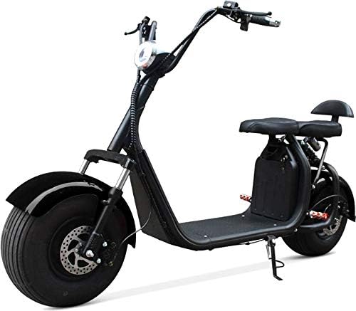 SDI Factory Direct Double Seat 2000W 60V Wide Fat Tire Kick Electric Scooter Moped Electric Bike eBike Bicycle