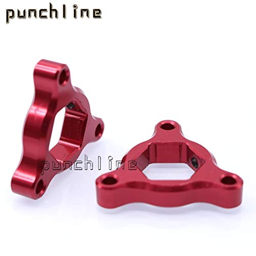Wincom Dishman Automobiles & Motorcycles for Honda Crf 1000L Crf1000L Africa Twin Abs/Dct 2016-2018 Motorcycle Accessories Suspension Fork Preload Adjusters 4 Colors - (Color: Red)