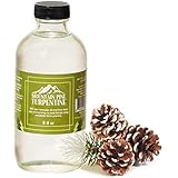 Mountain Pine 100% Pure Gum Spirits of Turpentine â€“ Pure Turpentine Oil Paint Thinner Extracted from Raw Pine Gum â€“ Locally Harvested & Bottled â€“ Made in The USA â€“ Pure Pine Gum Turpentine â€“ 8 Ounces
