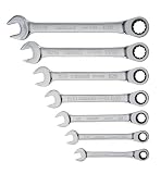 Stanley 94-542W 7-Piece Ratcheting Wrench Set, SAE