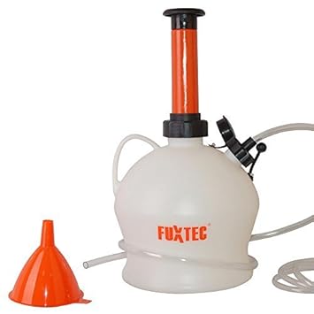 FUXTEC Absaugpumpe FX-AP4L Ölabsaugpumpe Flüssigkeitsabsaugpumpe Ölpumpe 4 Liter