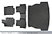 MAXLINER Custom Fit Floor Mats 2 Rows and Cargo Liner Trunk Set Black for 2019 Toyota RAV4 - No Hybrid Models