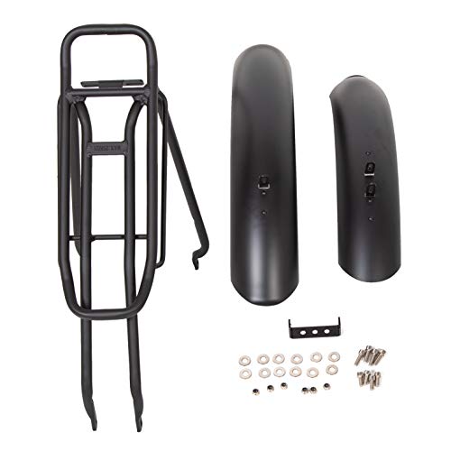 ECOTRIC Rear Rack + Front&Rear Fenders for 26" Fat Tire Ebike, 26" Rocket Ebike Pricepulse