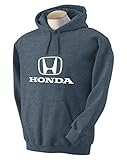 Honda Grey Heather Hooded Sweat Shirt