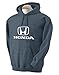 Honda Grey Heather Hooded Sweat Shirt
