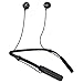 Stoon Bluetooth Headphones, Bluetooth V4.1 Wireless Neckband Headset Magnetic Lightweight Earbuds Sweatproof Sports Stereo Earphones with Mic(Noise Cancelling, Foldable, 7.5 Hours Playtime) (Black)