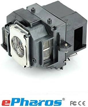 ePharos ELPLP58 / V13H010L58 High Quality Projector Replacement Compatible bulb with Generic housing for EPSON EX3200/EX5200/EX7200;EPSON PowerLite 1220/1260/S9/X9/S10+;EPSON VS200;EPSON EB-S10/S9/S92/W10/W9/X10/X9/X92. EPSON H367A/H368A/H369A/ H375A/H391A;EPSON EX2200