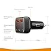 Roav by Anker, SmartCharge F0 FM Transmitter/Bluetooth Receiver/Car Charger with Bluetooth 4.2, USB Ports, Poweriq, and Aux Output (No Dedicated App)