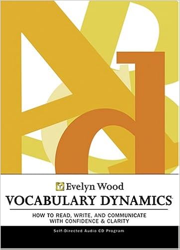 Evelyn Wood Vocabulary Dynamics Evelyn Wood 9781933328447 - 