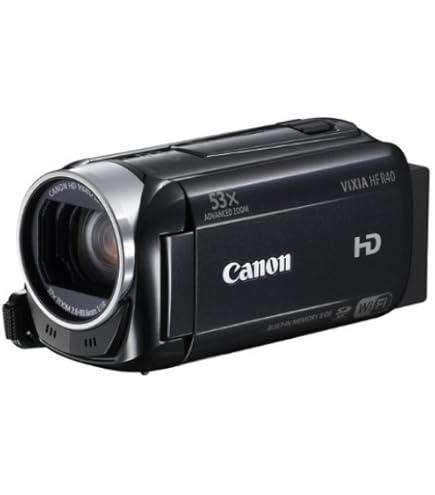 Canon iVIS HF R52 Wi-Fi内蔵　ホワイト Amazon.com : Canon VIXIA HF R40 HD 53x Image Stabilized Optical