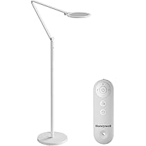 Honeywell H01Pro LED Desk Lamp With Sunturalux™ Eye-Care Tech - Dimmable, 3 Color Temps, USB-C/A Ports, Foldable For Office & Dorm