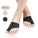 (4pcs) Bunion Relief Sleeve,Bunion Corrector with Soft Gel Pads REUSEABLE Bunion Splints Toe Spacer Socks Great for Hammer Toe,Hallux Valgus & Big Toe Joint, for Men and Women-Large/X-Large.