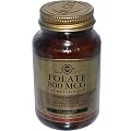 Solgar, Folate As Metafolin, 800 mcg, 100 Tablets - 2pc