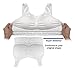 Pretty Seamless 2-Pack Lace Camisole Women’s Seamless Wireless Comfort Layering Bra with Removable Pads (Large, White and Black)
