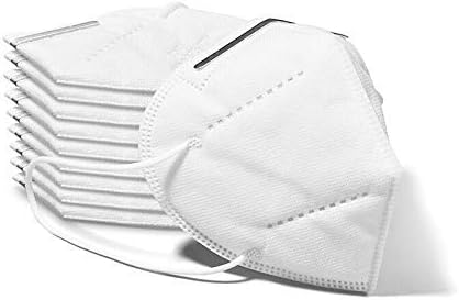 [10 Pack] Reusable Facial Protection Filtration>95%, Anti-fog, Dust-proof Adjustable Headgear Full Face Protection Masks with FDA (10pcs)