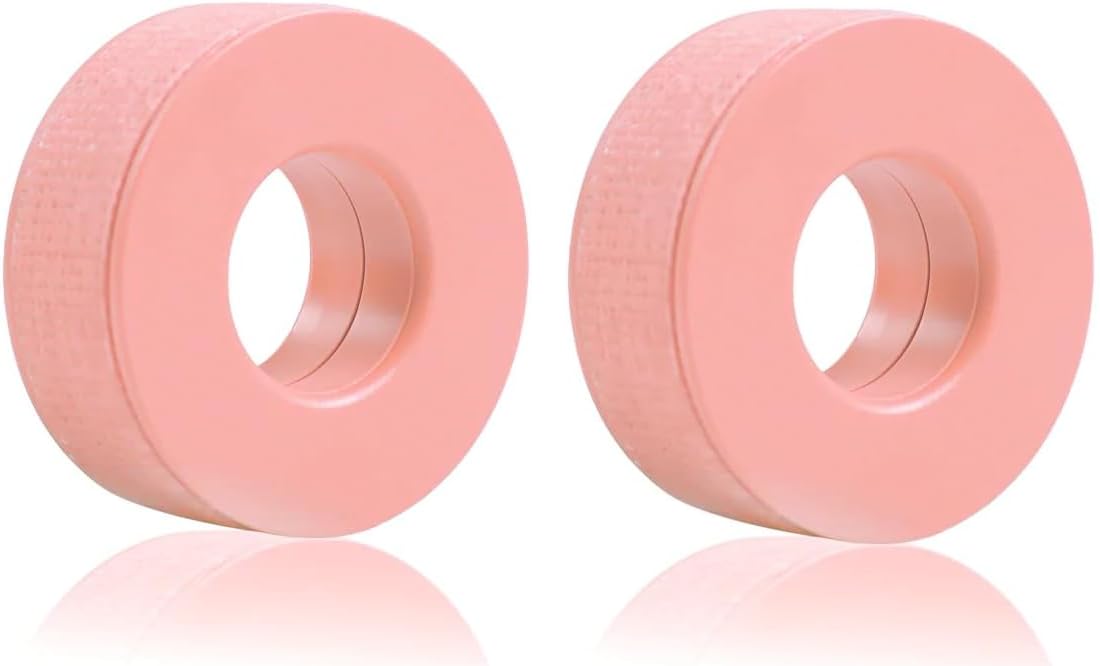 Silicone Lash Tape Kind Removal Lash Tape Skin Friendly Under Eyes Hypoallergenic Latex Free 1.25cm x 5m roll TUTU LASH (2 Rolls)