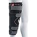 ORTONYX Tri-Panel Knee Immobilizer Full Leg Brace - Breathable and Lightweight - Straight Leg Support - Knee Splint 23.5