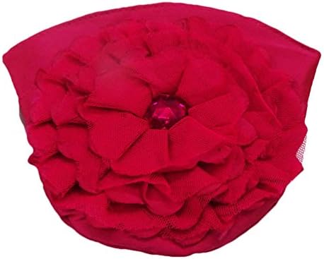 Handcrafted Purse Bag Net Satin Layered Fabric Pink Floral Shape Small Storage Case Women’s Accessories Hand Bag Gift Item