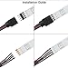 ZITRADES LED RGB Light Strips 10PCS Female Connector RGB Wire Cable for SMD 5050/3528 RGB LED Strip Light