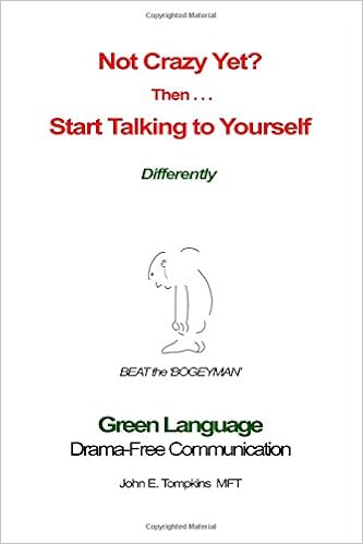 Not Crazy Yet Then Start Talking To Yourself Differently