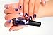 Hot Nail Art! AMA(TM) Mirror Nail Polish Lacquer Metal Color Plating Paste Liquid Tape Peel Off Base Coat Nail Polish (Purple 2)