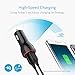 USB Car Charge 24W 4.8A Metal Dual Car Adapter, Compatible iPhone Xs XS Max XR X 8 7 Plus, iPad Pro Air Mini, Galaxy S9 S8 S7 S6 Edge Note, Nexus, LG, HTC and More (Black)thumb 3