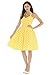 Vintage loves retro 1950s fashion dresses black and white polkadot dress YELLOW S