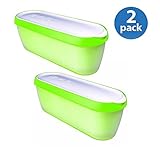 Tovolo Glide-A-Scoop Ice Cream Tub - Pistachio (2 Pack)