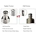 Ball Lock Keg Coupler Adapters-Sankey Keg to Ball Lock Quick Disconnect Conversion Kit，Stainless Steel 5/8 Thread Keg Coupler Adapter Gas Post & Liquid Post Keg Fittings for A,D,G,S,U Type Keg Coupler