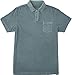 RVCA Men's Ptc Pigment Polo Shirt, Blue Slate, Large