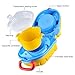 Portable Travel Potty Seat for Boys and Girls Safety's BeCute Potty Perfect for Camping Car Travel Suitable for under 2 years(Yellow)
