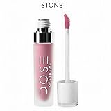 Leoie Dose Of Colors Liquid Matte Lipstick Waterproof Long Lasting Lip Gloss Cosmetics (STONE)