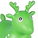 Best Choice Products Kids Green Deer Hopper, Inflatable Jumping Deer Ride-on Bouncy Pump Included