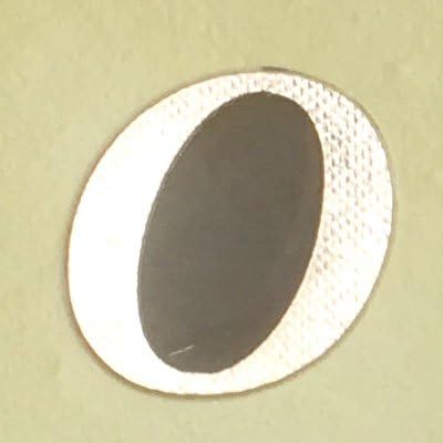 Amazon ウェルカムボード用シール単品 アルファベットo オー １枚 金色の文字 結婚式 花嫁diy ウェディング レセプション ゴールド おもちゃ雑貨 おもちゃ