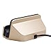 Lazaga iPhone Charging Dock, iPhone Desk Stand,Charge and Sync Stand for iPhone 7/7Plus iPhone 6/6Plus/6s iPhone 5/5Plus/5s ipad, iPhone docking Station (2.Gold)