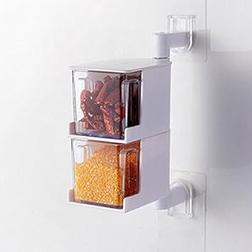 Amazon Moobom キッチンラック 調味料入れセット 香辛料容器 調味料