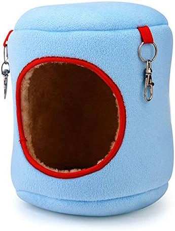 Warm Bed Rat Hammock Squirrel Winter Toys Pet Hamster Cage Durable Hanging Nest Toy Comfortable Pet Supplies-9 * 9 * 10cm