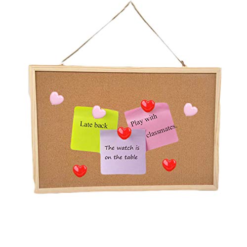 image for gootrades Heart Shape Pink Thumbtacks, 50Pcs Push Pins Decorative Thum